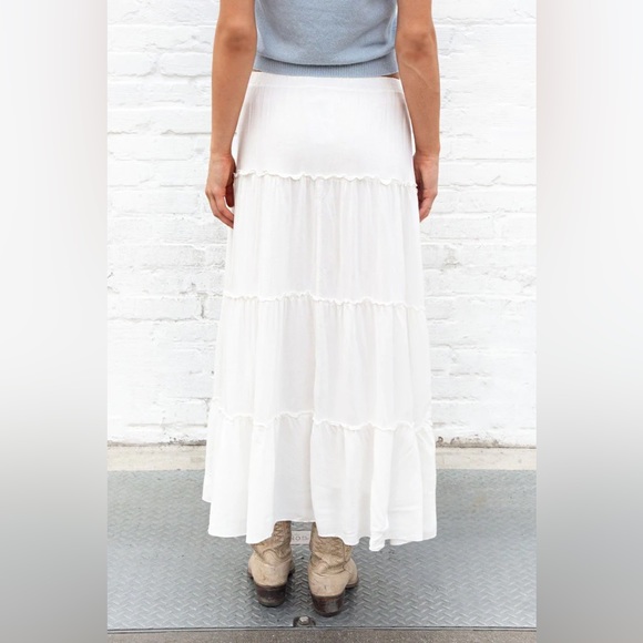 Brandy Melville Skirts Bnwt Brandy Melville Izzy Long Skirt White